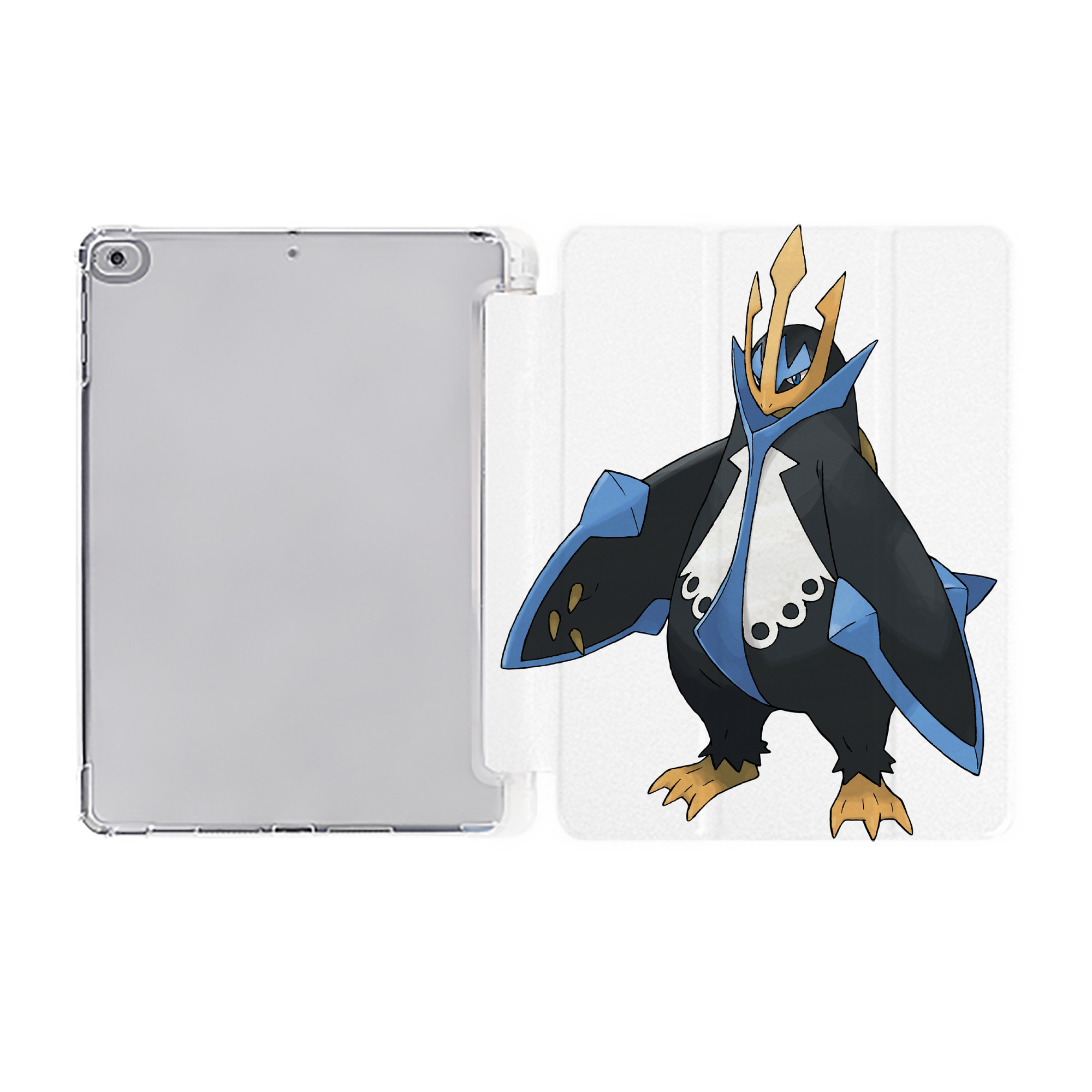 （画像用） ポケットモンスター Pokémon IPad ケース ペン収納付き 三つ折りスタンド PUレザー×シリコン 対応機種9.5/10.5/10.9インチ